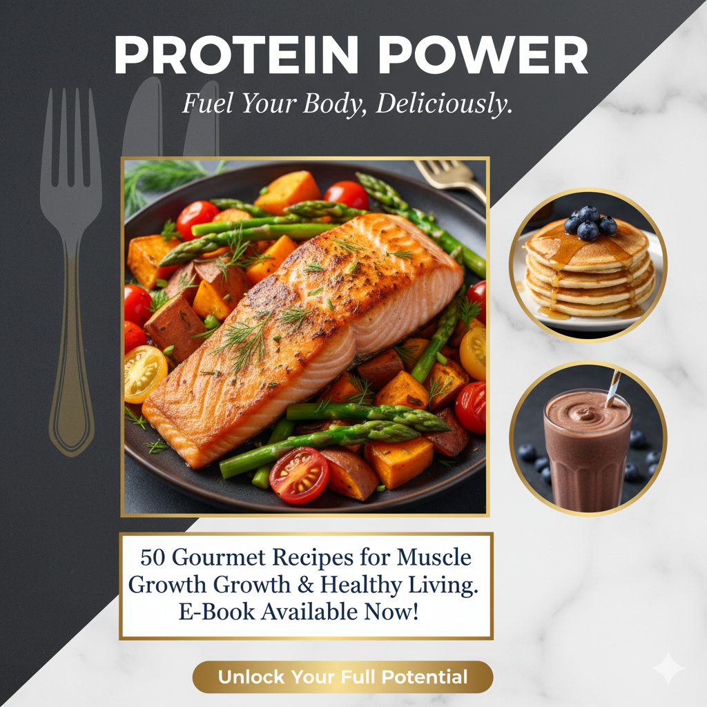 Fit & Delicious: 50 High-Protein Indian Recipes for Every Meal (E-Book)