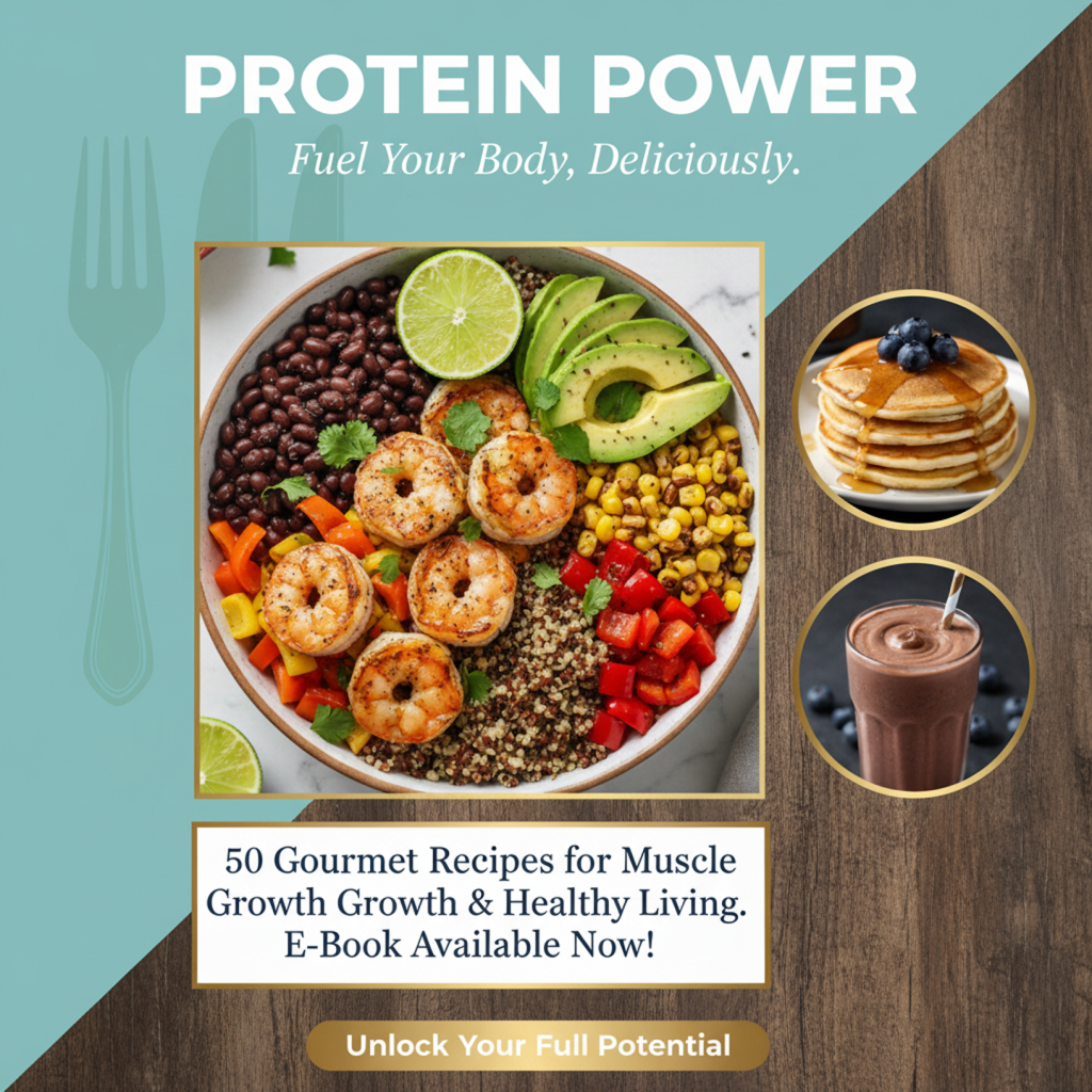 Fit & Delicious: 50 High-Protein Indian Recipes for Every Meal (E-Book)